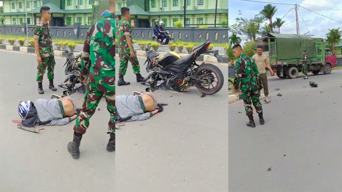 BREAKING NEWS - Kecelakaan Maut di Kota Sambas, Korban Terlempar ke Parit dan Kaki Remuk
