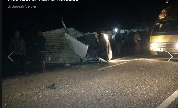 Tabrakan Truk dengan Pikap, Korbannya Diduga Alami Patah Tulang di Tangan