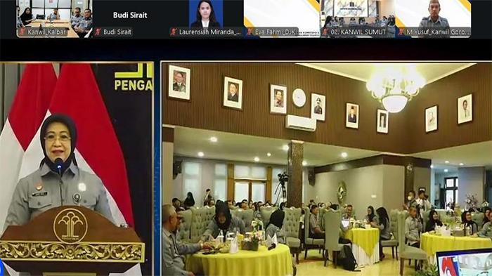 Kanwil Kemenkum Kalbar Ikuti Sosialisasi Penilaian Kompetensi dan Manajemen Talenta 2026