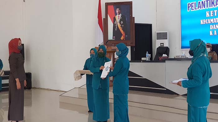 Wabup Effendi Ahmad Nilai Peran dan Fungsi Tim Penggerak PKK Kecamatan Sangat Strategis