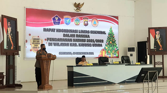 Polres Kayong Utara Paparkan Skema Pengamanan Natal dan Tahun Baru di Wilayah Kayong Utara