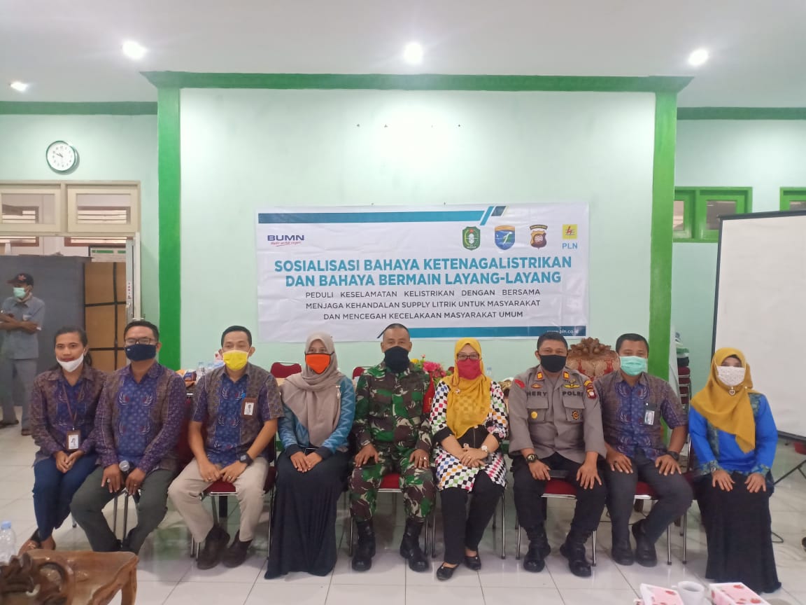 PLN Bersama Muspika Pontianak Utara Gelar Diskusi Tentang Bahaya Ketenagalistrikan dan Main Layangan