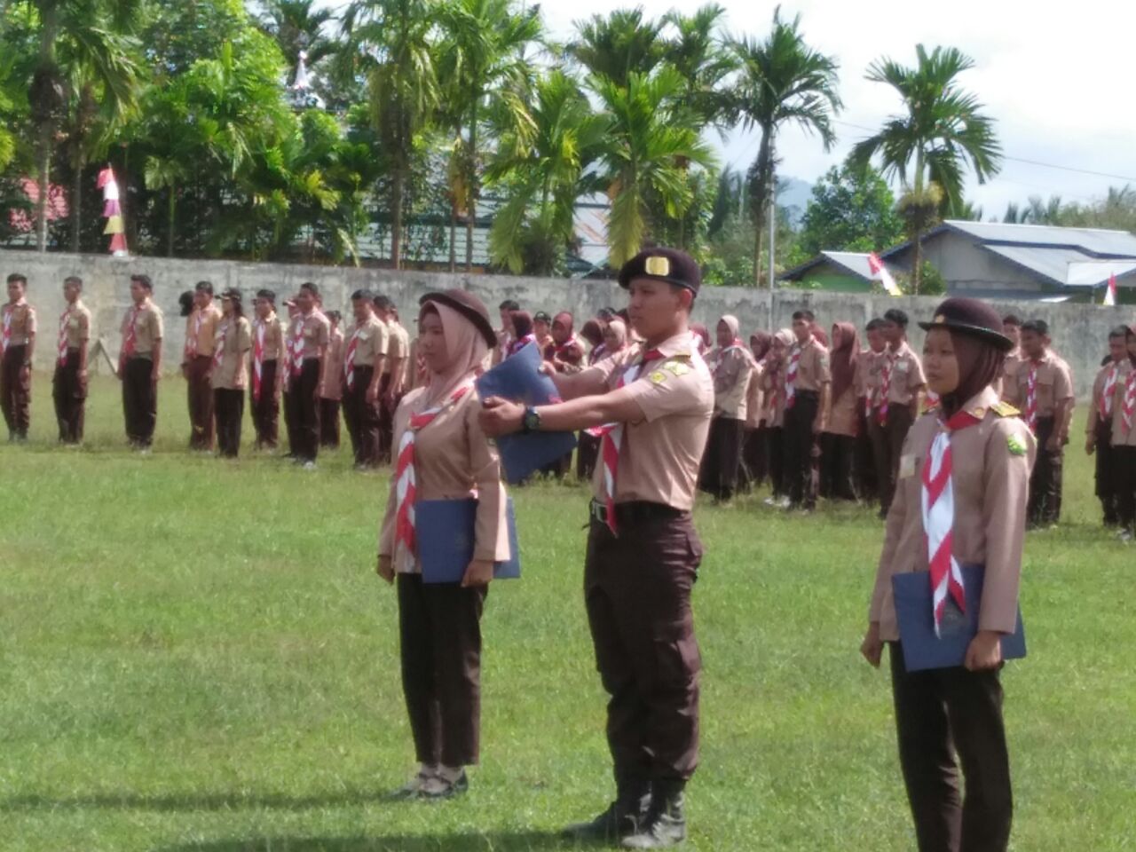 509 Peserta dari 19 Puskesmas se-Kabupaten Sambas Ikuti Perticab Saka Bakti Husada di Sajad