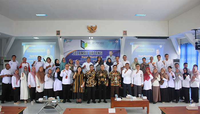 Berkunjung ke SMK SMTI Pontianak, BPSDMI Apreasiasi Atas Pencapaian Prestasi SMTI