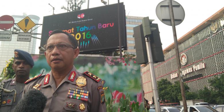 Polisi Berhasil Identifikasi Dua Jenazah Terduga Teroris Bom Sarinah