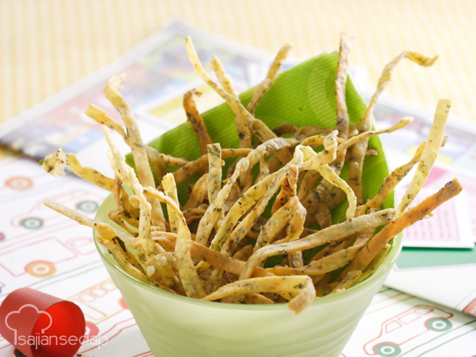 Resep Keripik Keju Bayam - Yuk Ajak Si Kecil Bantu di Dapur