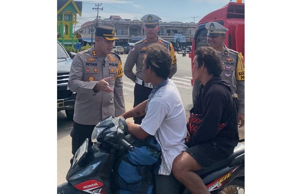 Operasi Zebra Kapuas 2024, Kapolres Ketapang Turun Langsung Berikan Edukasi ke Warga