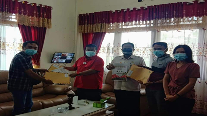 Ketua DPRD Landak Dukung Pembangunan Rumah Adat Menua Asal Tampun Juah