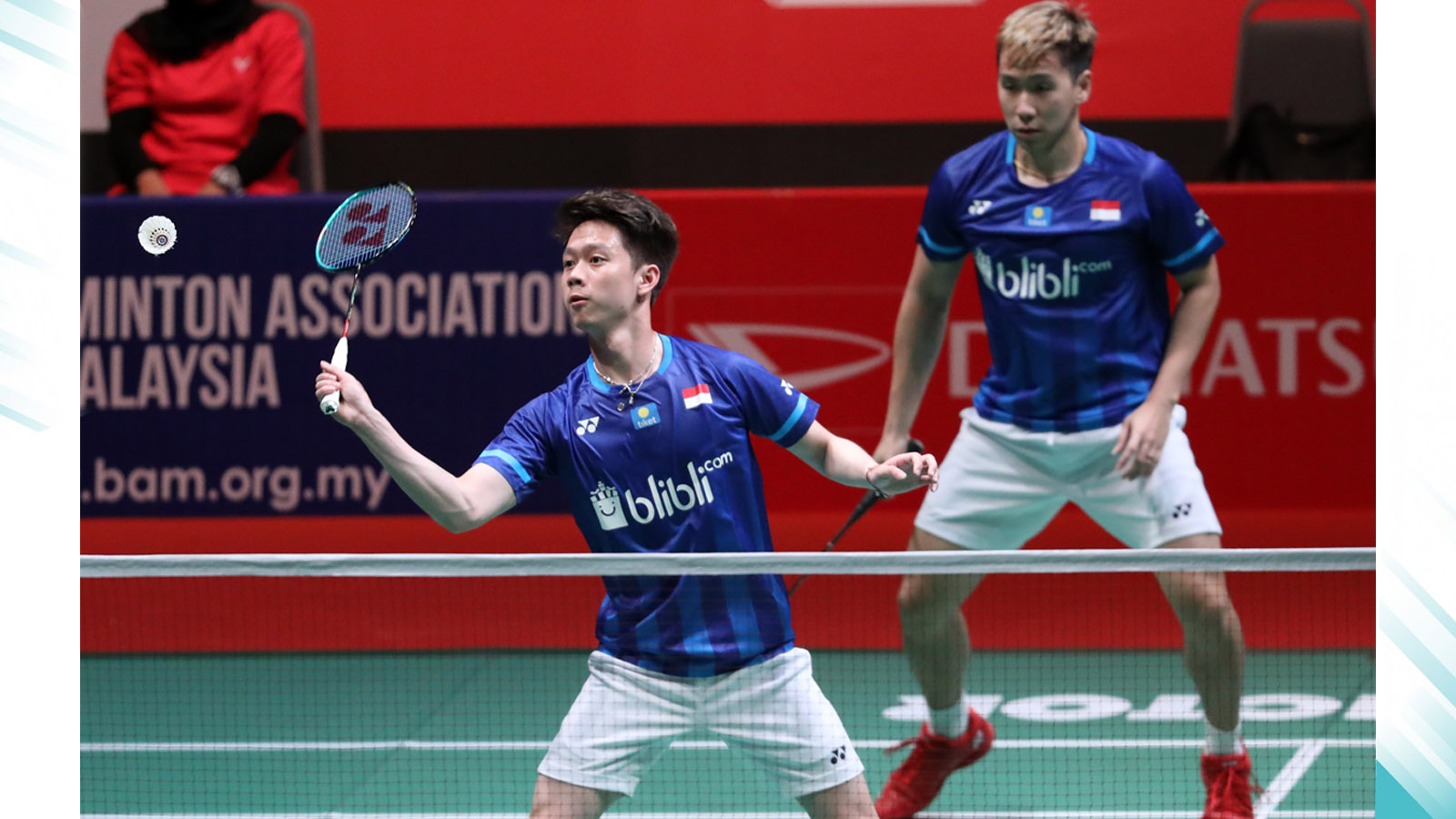 Live Streaming TVRI Badminton Indonesia Masters 2020, Rekor Bagus Marcus/Kevin vs He Ji/Tan Qiang