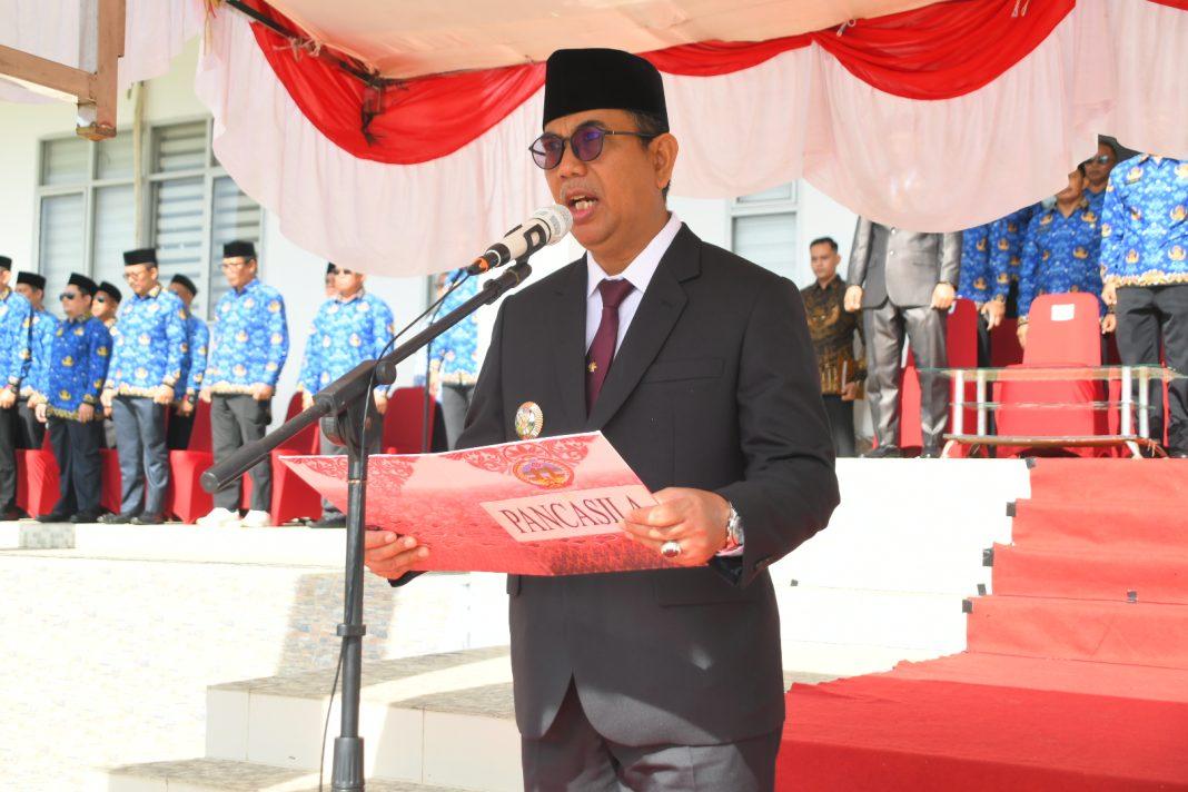 Pj Bupati Alfian Pimpin Upacara Peringatan Hari Kesaktian Pancasila 2024 di Kayong Utara