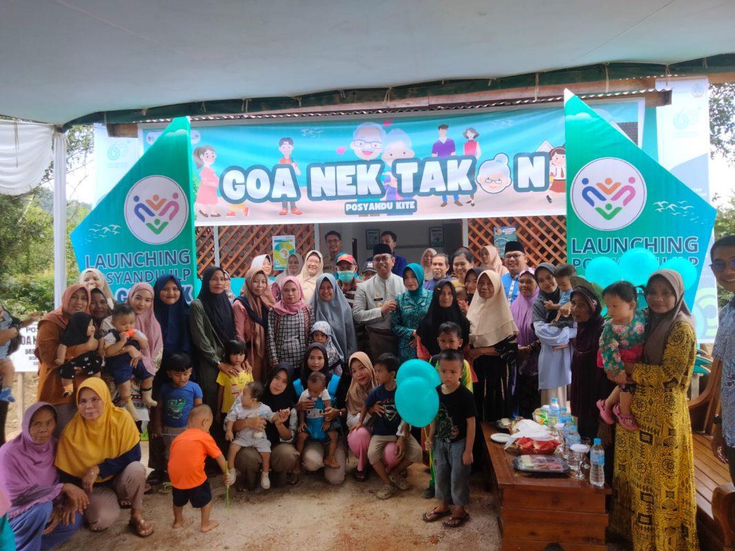 Pj Bupati Alfian Kunjungi Posyandu Goa Nek Takon yang Resmi Buka Layanan Kesehatan Bagi Masyarakat
