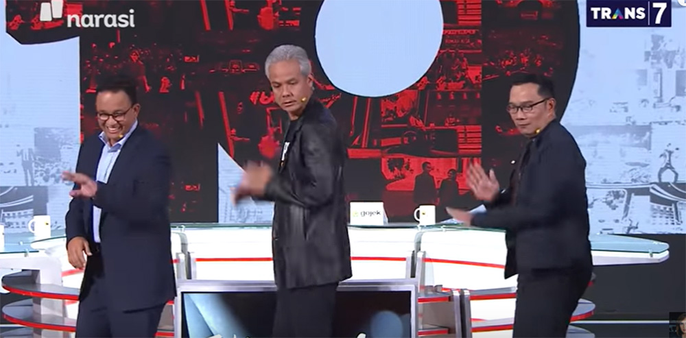 Elektabilitas Prabowo, Anies dan Sandiaga Uno Melorot, Ganjar Pranowo dan Ridwan Kamil Menjulang