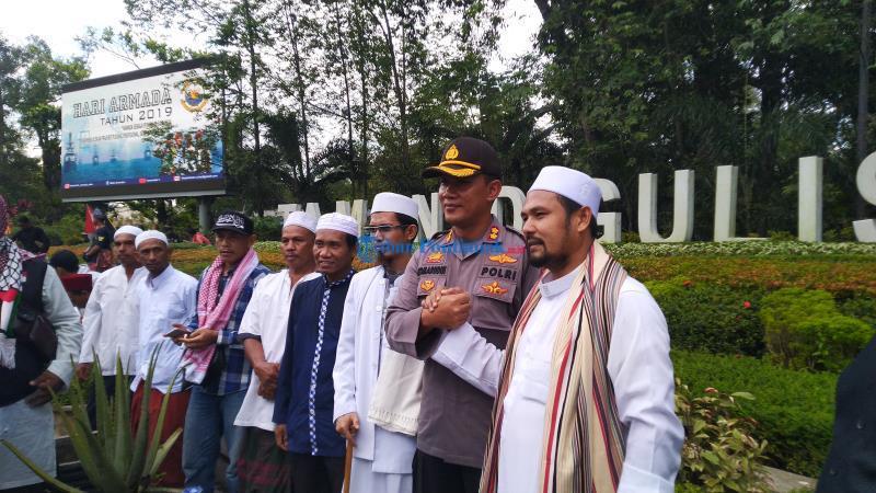 Kapolresta Apresiasi Aksi Damai di Bundaran Digulis Pontianak Berjalan Aman