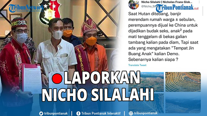 POPULER Nicho Silalahi Dilaporkan ke Polda Kalbar Buntut Narasi: Perempuannya Dijual ke China