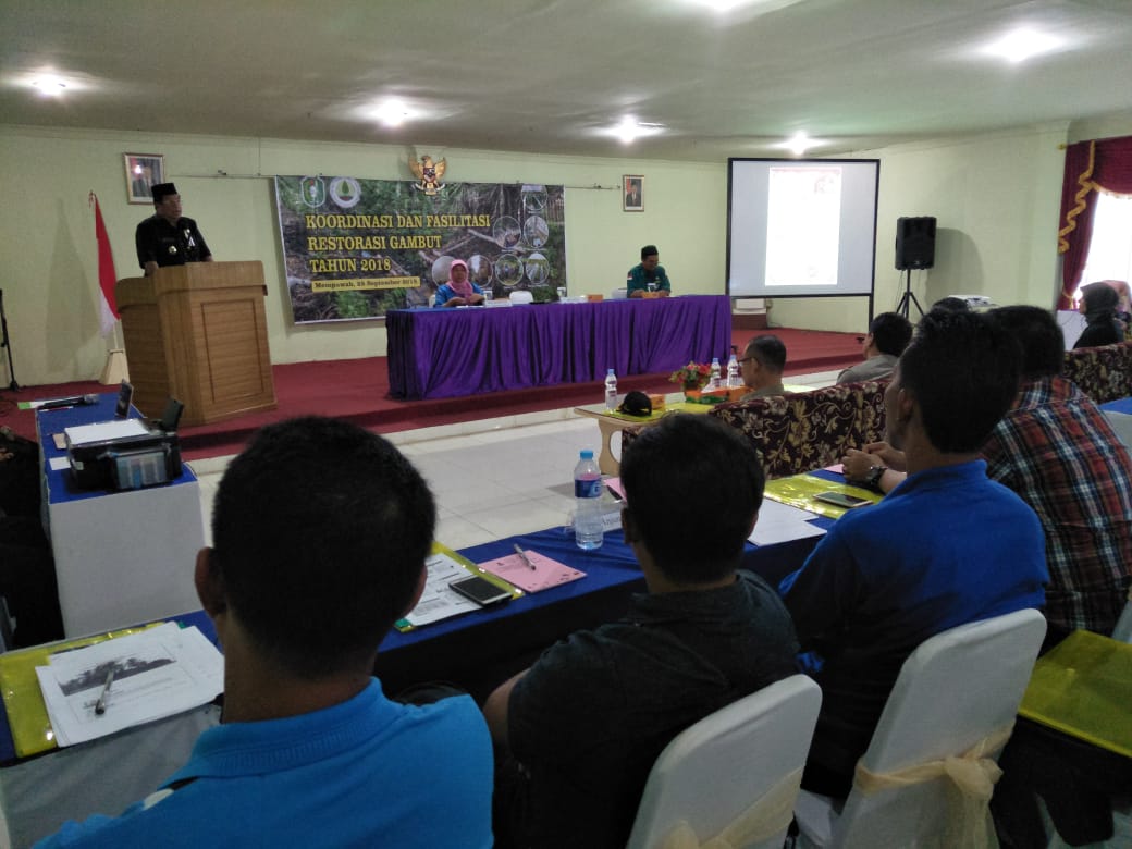 BPBD Kalbar Petakan 182 Desa Gambut, Upaya Cegah Karhutla