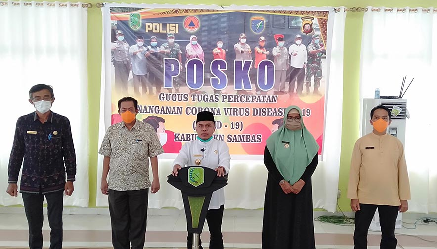 Cegah Penyebaran Covid-19, Sambas Perketat Pengawasan di Pintu Masuk Mulai 12 Mei