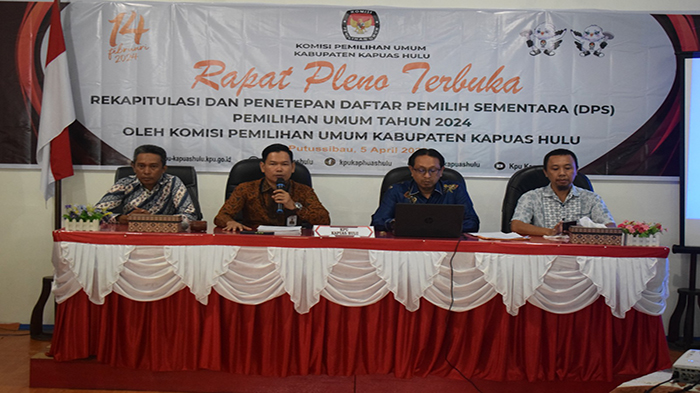 DPS Pemilu 2024 di Kapuas Hulu Capai 194.333 Pemilih