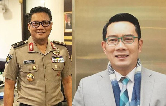 Gubernur Ridwan Kamil dan Brigjen Krishna Murti Bahas 