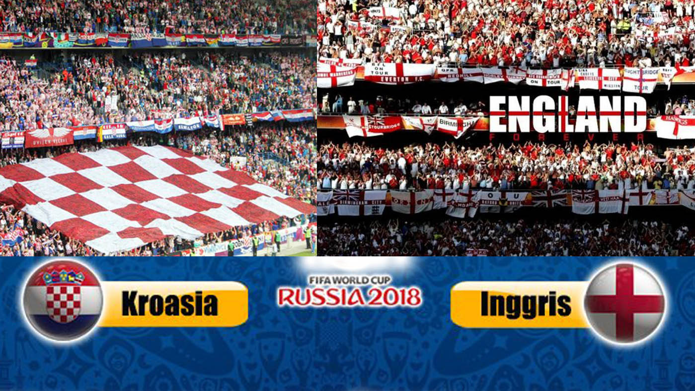 LIVE PIALA DUNIA Inggris Vs Kroasia, Begini Cara Nonton Live Streamingnya!