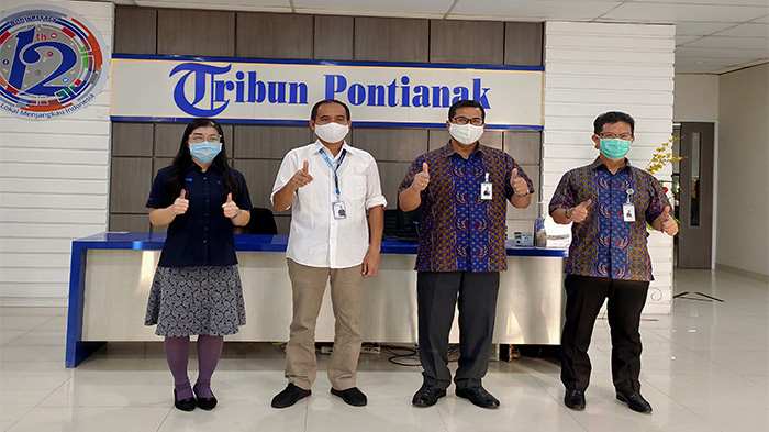 PLN UIW dan Tribun Pontianak Terus Bersinergi, Peran Media Dukung Program PLN untuk Masyarkat Kalbar