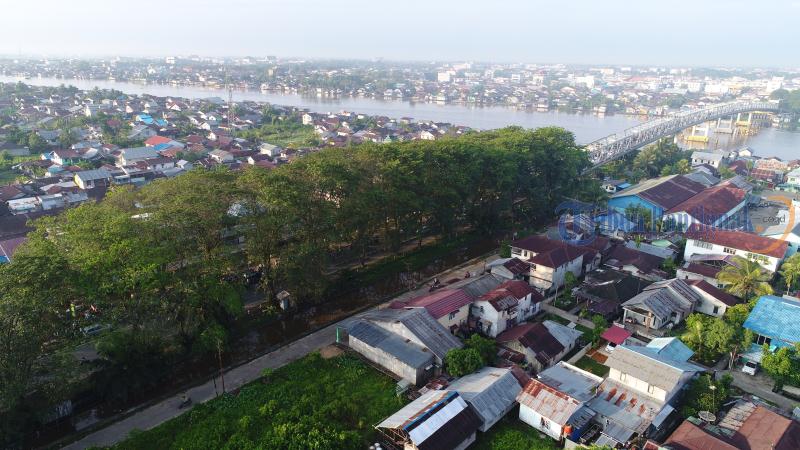 Kondisi Lalu Lintas di Jembatan Kapuas I Pukul 06.30 WIB - lalu-lintas-jembatan-kapuas-i_20170314_090532.jpg