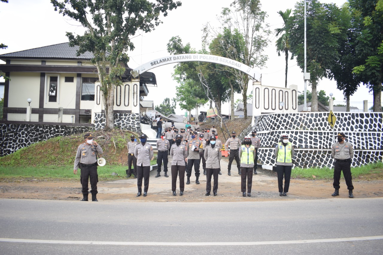 Jelang Pilkada Serentak 2020, Polres Sekadau Siapkan Sispam Mako
