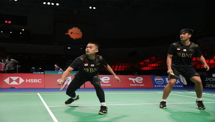Leo Rolly Carnando/Daniel Marthin Vs Takuro Hoki/Yugo Kobayashi Babak 32 Besar Jepang Open 2022