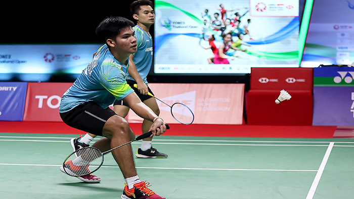 Lihat Hasil Badminton Korea Open 2022 Leo Rolly Carnando/Daniel Marthin vs Ong Yew Sin/Teo Ee Yi