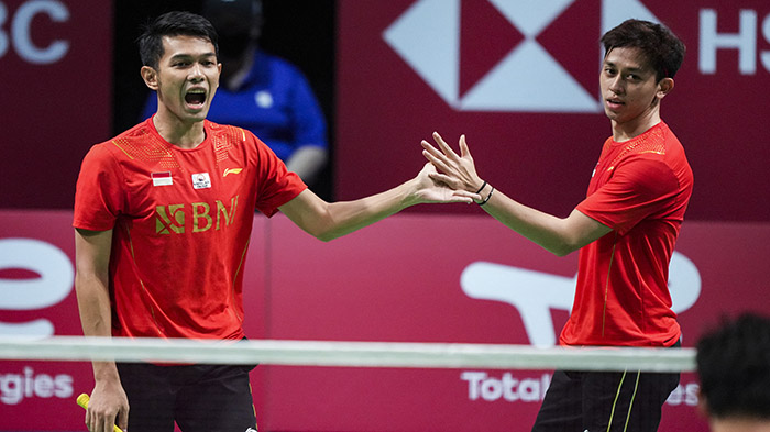 Lihat Langsung Badminton Korea Open 2022 Fajar/Rian Ardianto vs Tan Kian Meng/Tan Wee Kiong