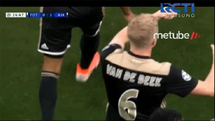 Live RCTI Ajax Vs Tottenham Hotspur | Ajax Amsterdam Unggul 1-0 Melalui Gol Donny van de Beek, SERU