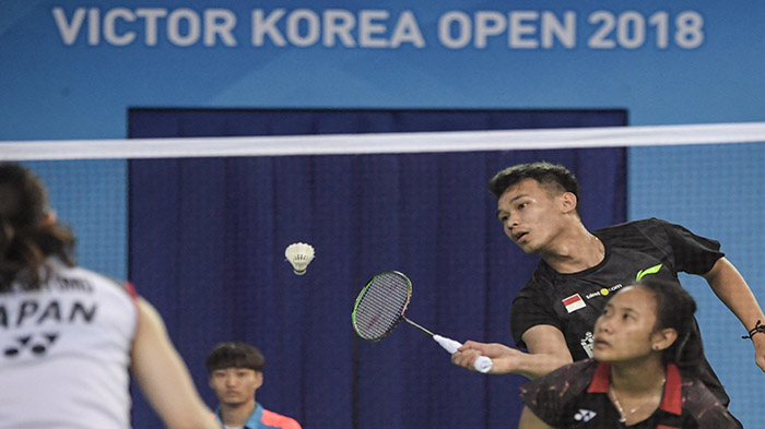Live Skor Badminton Korea Open 2022 Rinov Rivaldy/Pitha Mentari vs Tan Kian Meng/Lai Pei Jing