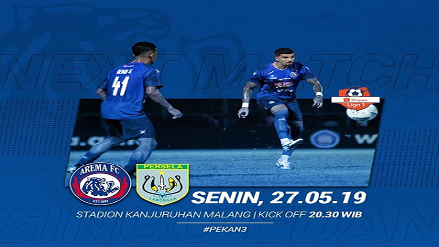 Head to Head Arema FC VS Persela Lamongan, Sama-sama Koleksi Dua Kemenangan Satu Seri