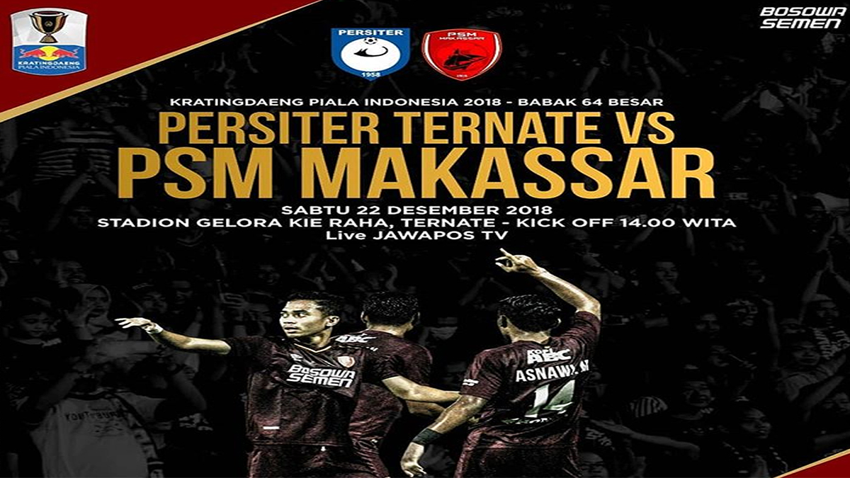 LIVE STREAMING Persiter Vs PSM Makassar Segera Berlangsung! Saksikan di JTV dan Live PSSI Jam 13.00