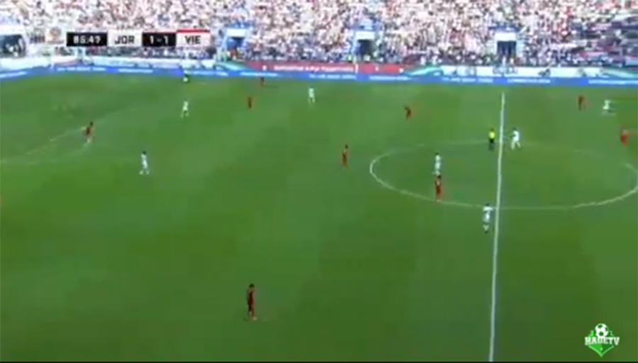 Sedang Berlangsung Live Streaming Jordania Vs Vietnam, Skor Sementara 1-1