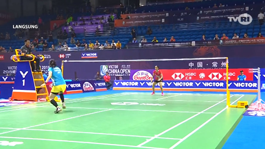 Live Streaming TVRI China Open 2019 Sedang Berlangsung! Anthony Ginting dan Ahsan/Hendra Berlaga