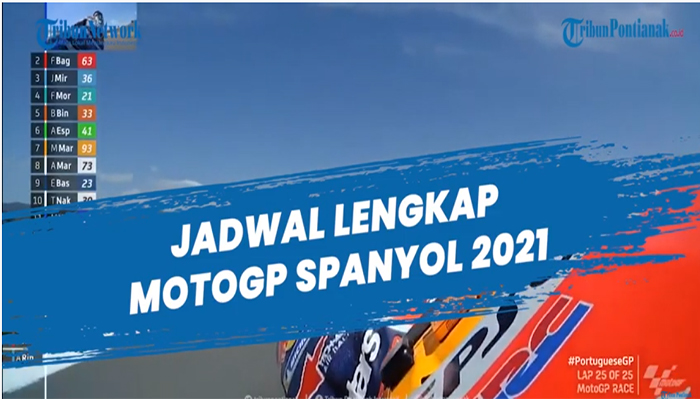 JADWAL MotoGP Spanyol Hari Ini Lengkap Jam Tayang MotoGP 2021 di Trans7