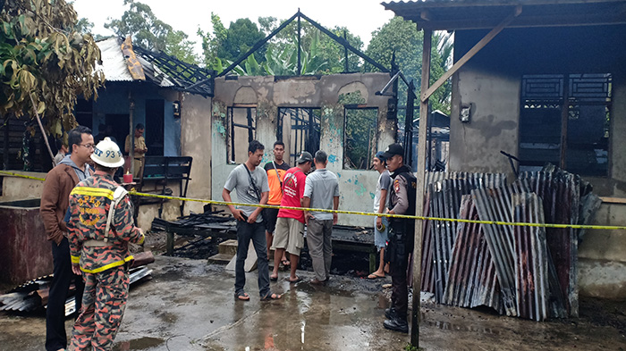 Polsek Singkawang Timur Amankan Anak Pemilik Rumah Terduga Pelaku Pembakaran
