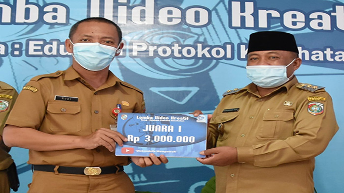 Serahkan Pengharaan pada Pemenang Lomba Video Kreatif, Muhammad Pagi Apresiasi Langkah Diskominfo