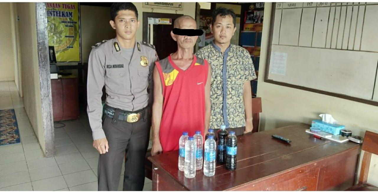 Gelar Operasi Pekat, Polsek Jawai Selatan Sasar Penjual Minol
