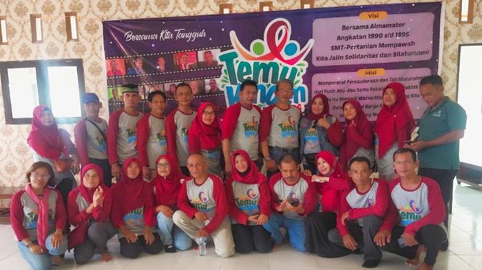 Reuni Akbar Alumni SMT-Pertanian, Eju: Silaturahmi dan Wujud Mengenang Jasa Para Guru