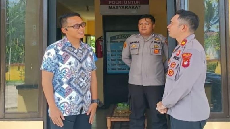 Wakapolres Mempawah Lakukan Pengecekan Pelayanan dan Fasilitas di Mapolsek Segedong
