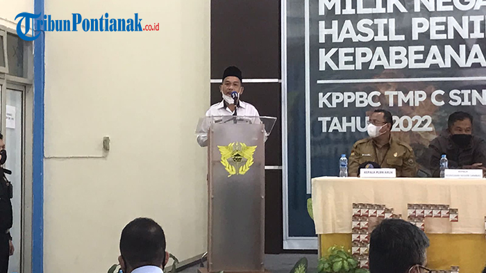 Musnahkan 414 Ribu Batang Rokok Ilegal, Staff Ahli Bupati Sambas : Ini Merupakan Kesekian Kalinya