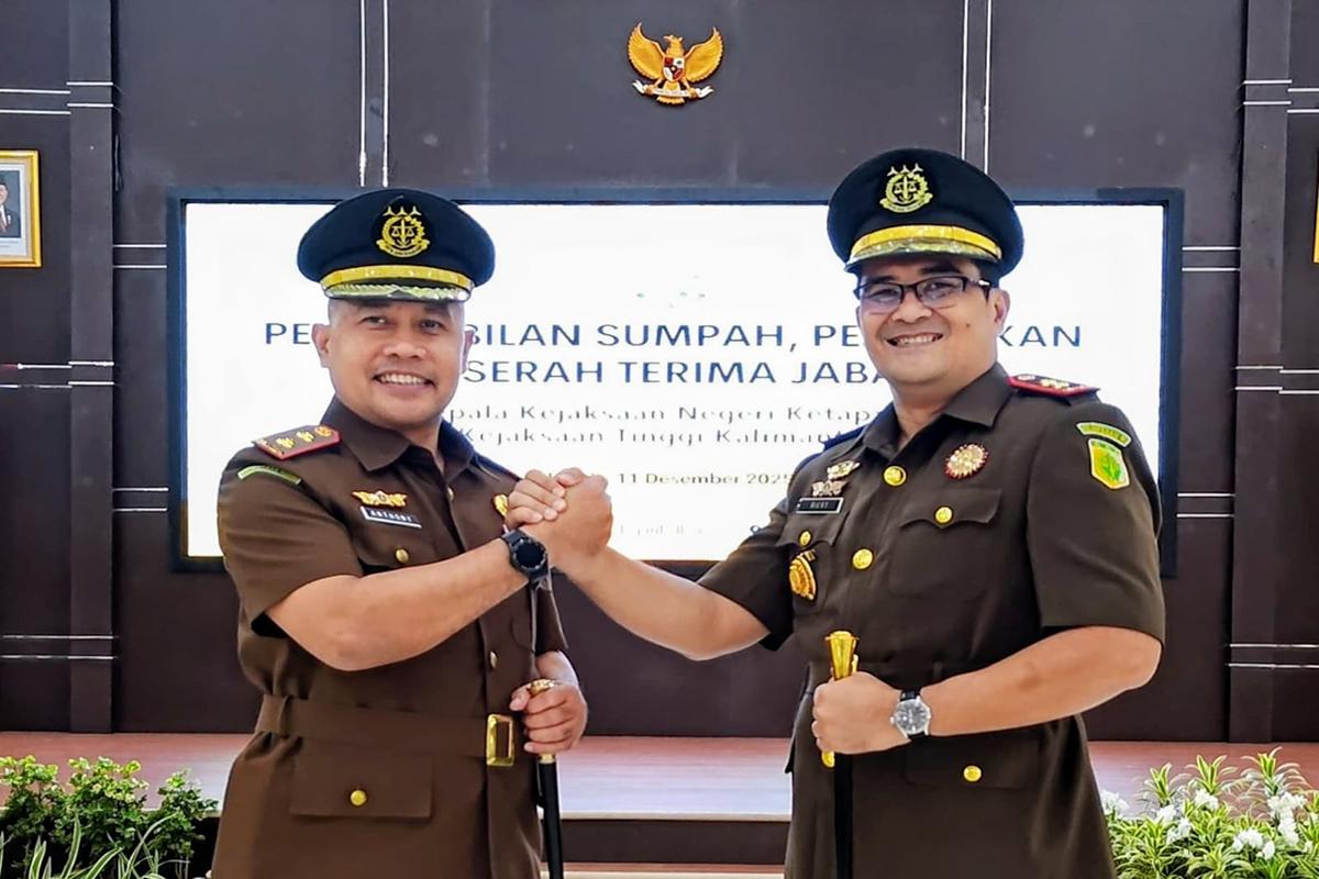 Ricky Gantikan Anthoni Jabat Kepala Kejaksaan Negeri Ketapang