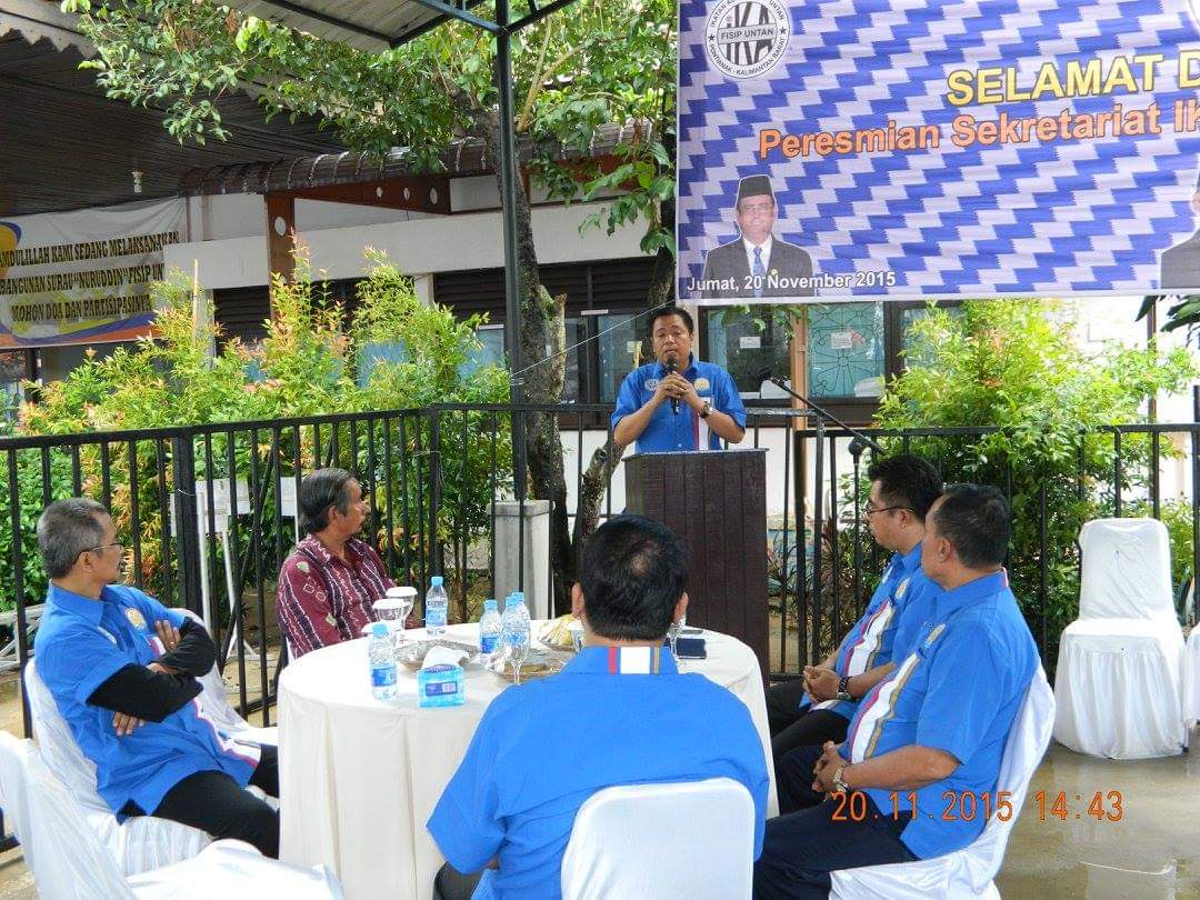 IKA FISIP Untan Puji Jejak Politik Lasarus, Bukti Alumni FISIP Mampu Bersaing