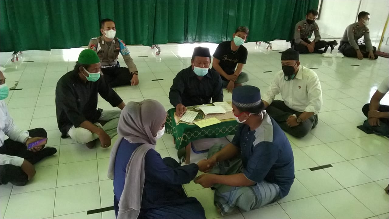 Cinta Tak Mengenal Hambatan! Tahanan Kasus Narkoba Menikah di Mapolres Melawi, Uang Mahar Rp 50 Ribu