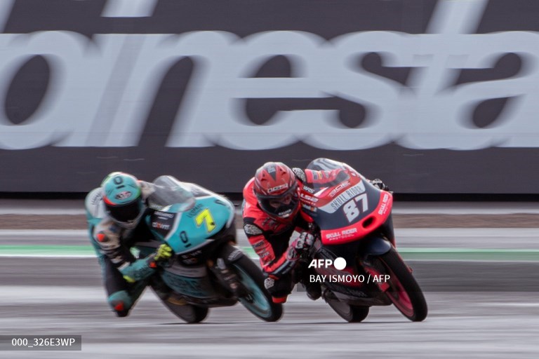 Mario Aji Naik 3 Peringkat! Cek Hasil Moto3 Hari Ini di Race Results MotoGP Mandalika 2022 Lengkap