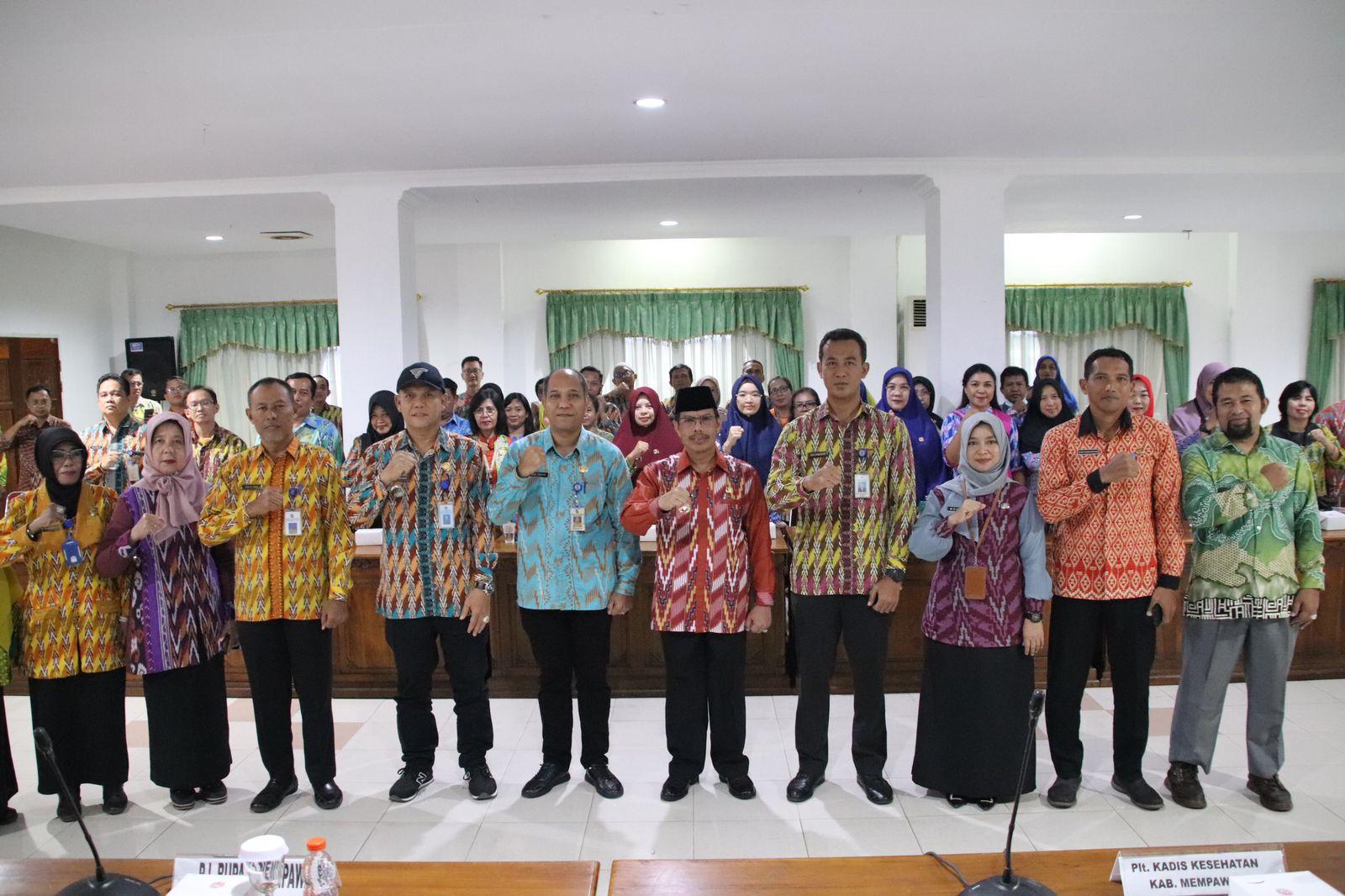 Pj Bupati Mempawah Ismail Buka Sosialisasi ILP Puskesmas se Kabupaten Mempawah