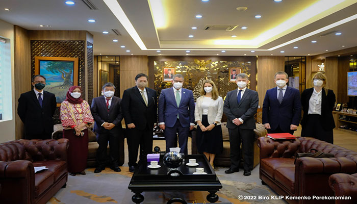 Bertemu dengan Presiden COP26 UK, Menteri Airlangga Bahas Pemulihan Ekonomi Global Berkelanjutan