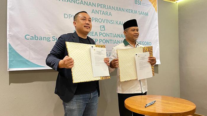BSI Area Pontianak dan DPW LDII Provinsi Kalbar Teken Perjanjian Kerjasama