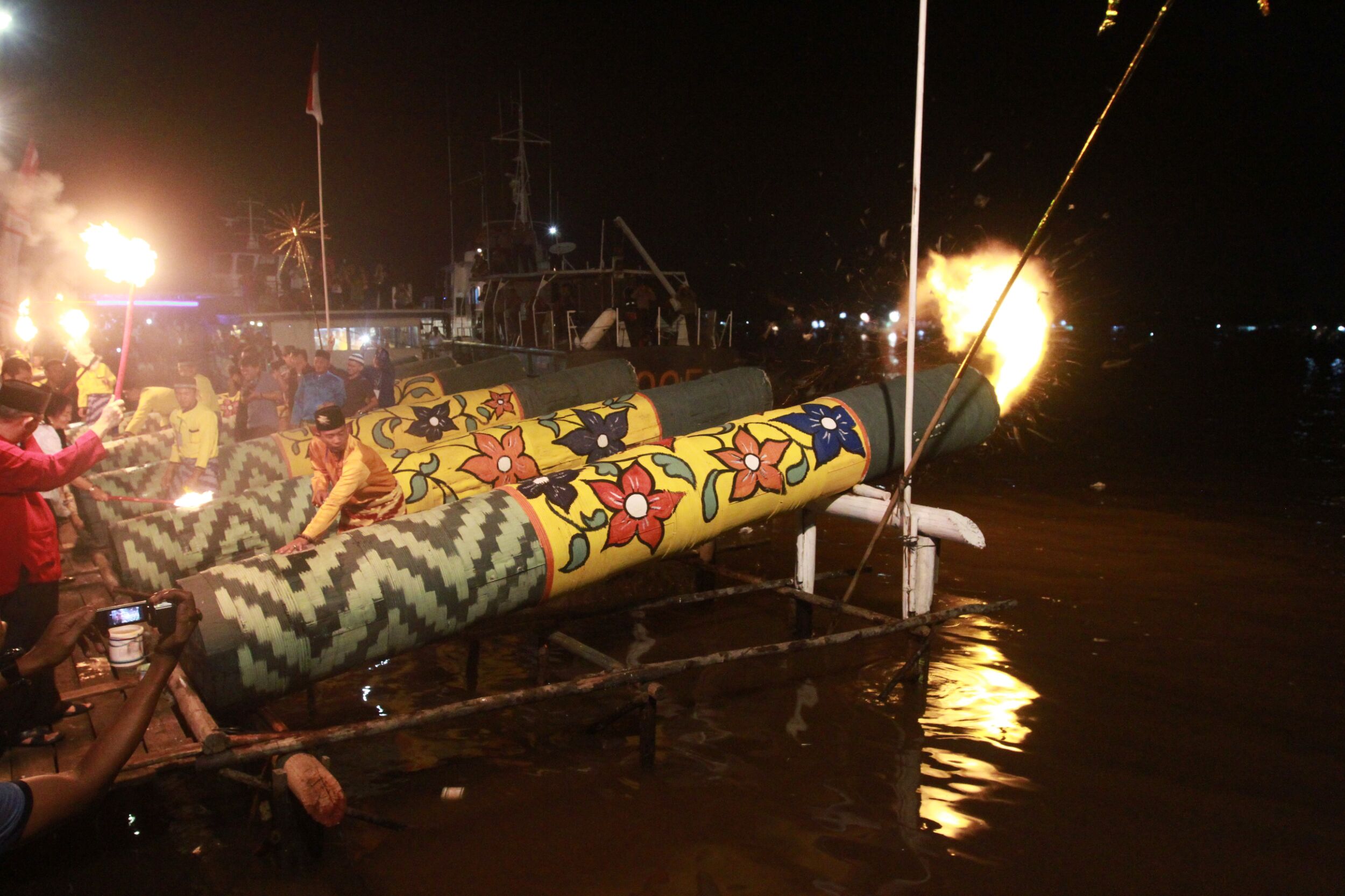 259 Meriam Karbit Siap Getarkan Kota Pontianak di Malam Takbiran Sambut Idul Fitri 2019